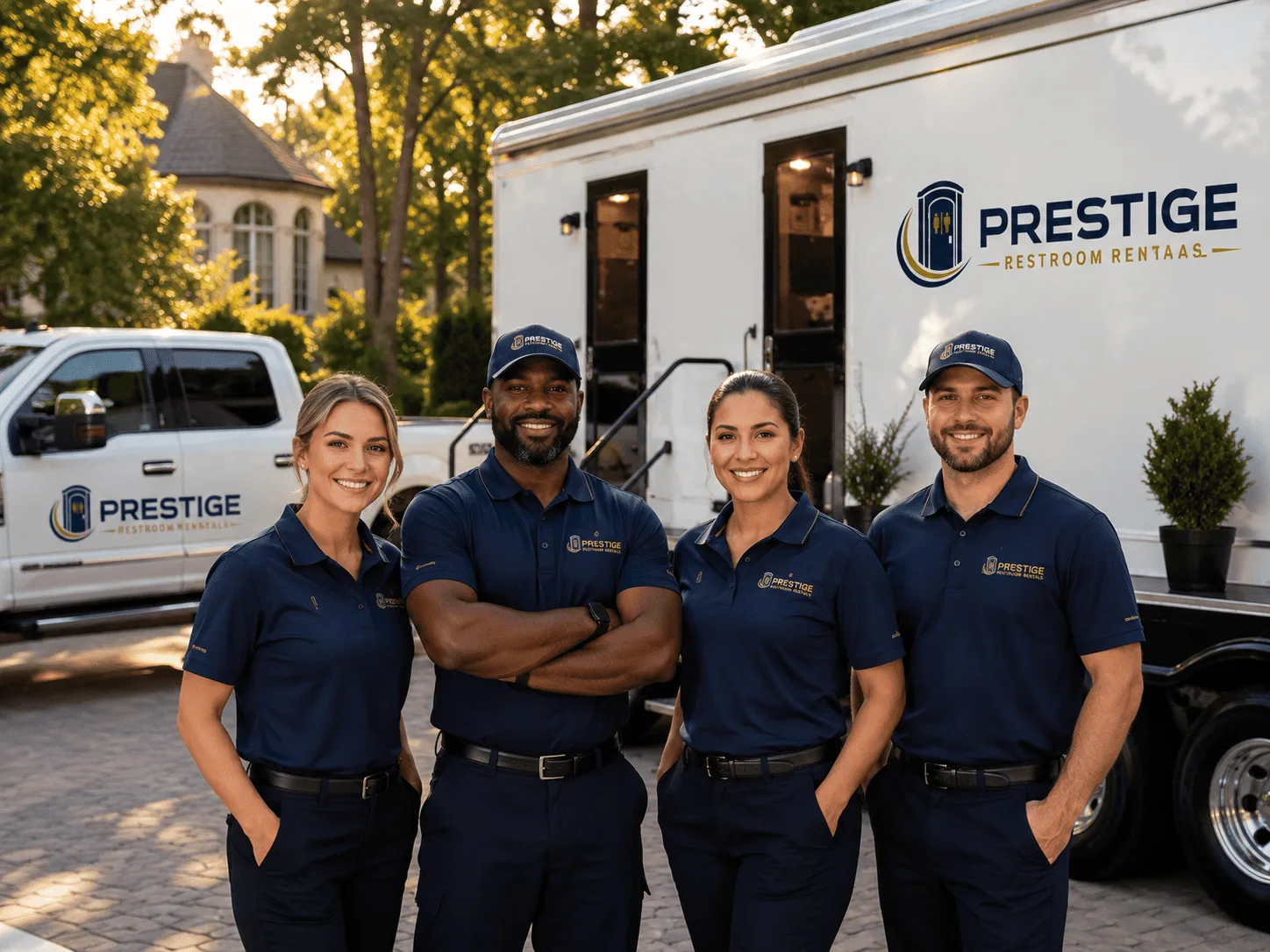 Trusted Luxury Portable Restrooms company in Motley, MN